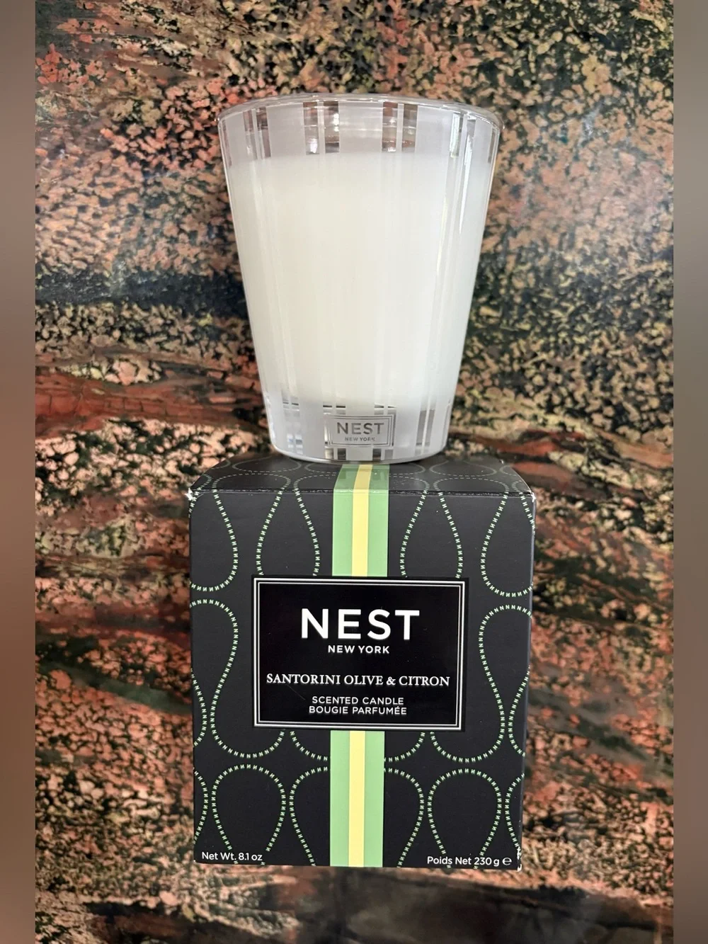 Nest New York Santorini Olive & Citron Scented Candle 8.1 oz - Discontinued